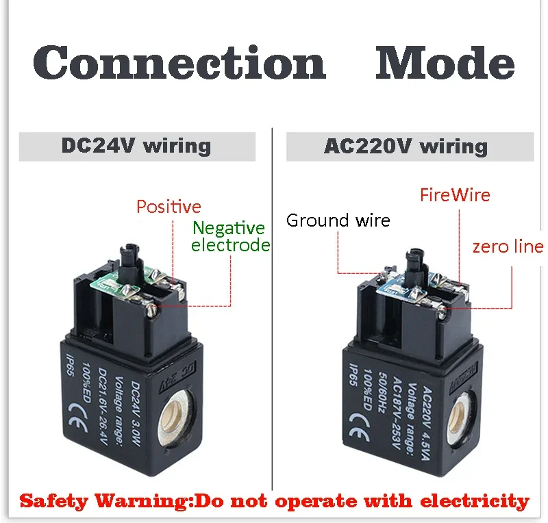 Électrovanne 4V210-08 Manifold Stations DC12V 24V AC220V With Fittings 5 port 2 position Solenoid Valves Solenoid Valve Multi-way Com Pneumatique — détail 3