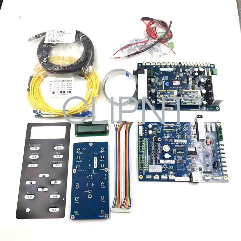 CLIPNT Hoson i3200 Double Dual Head Network Version Board Kit for i3200  Printhead for Flatbed Printer Z Axis Support