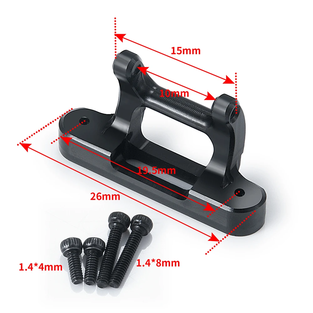 AXSPEED RC Car Shell fissaggio supporto per sedile supporto per 1/24 RC Crawler Axial SCX24 90081 parti di aggiornamento