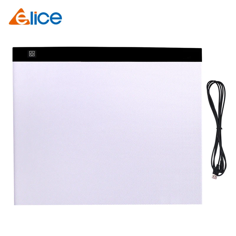 

A3 Portable LED Light Box Trace, Light Pad USB Power LED Artcraft Tracing Light Table for Artists,Drawing, Sketching, Animation