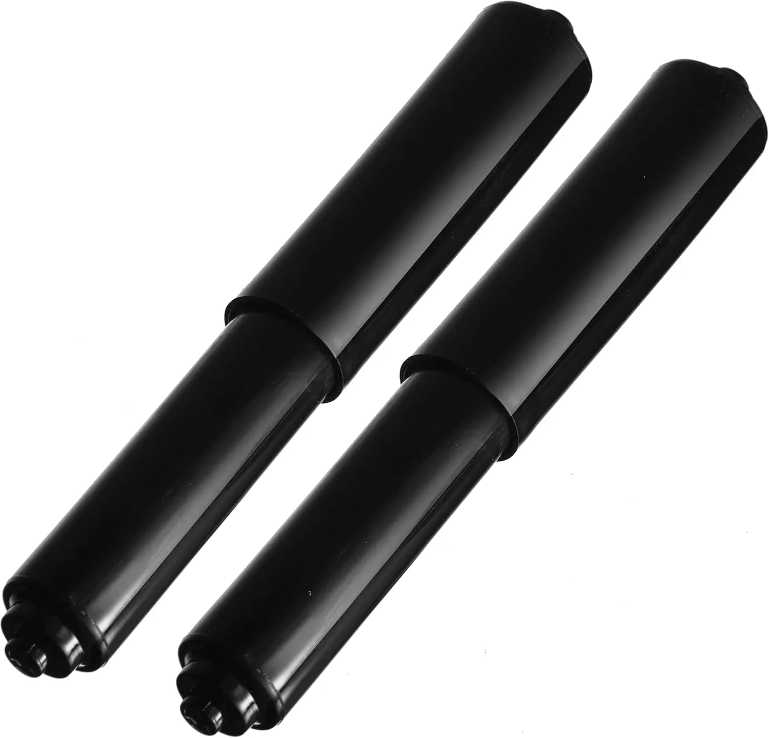 

2 Pack Spring Loaded Toilet Paper Holder Replacement Rod, Universal Fit for Most Bathroom Tissue Holders