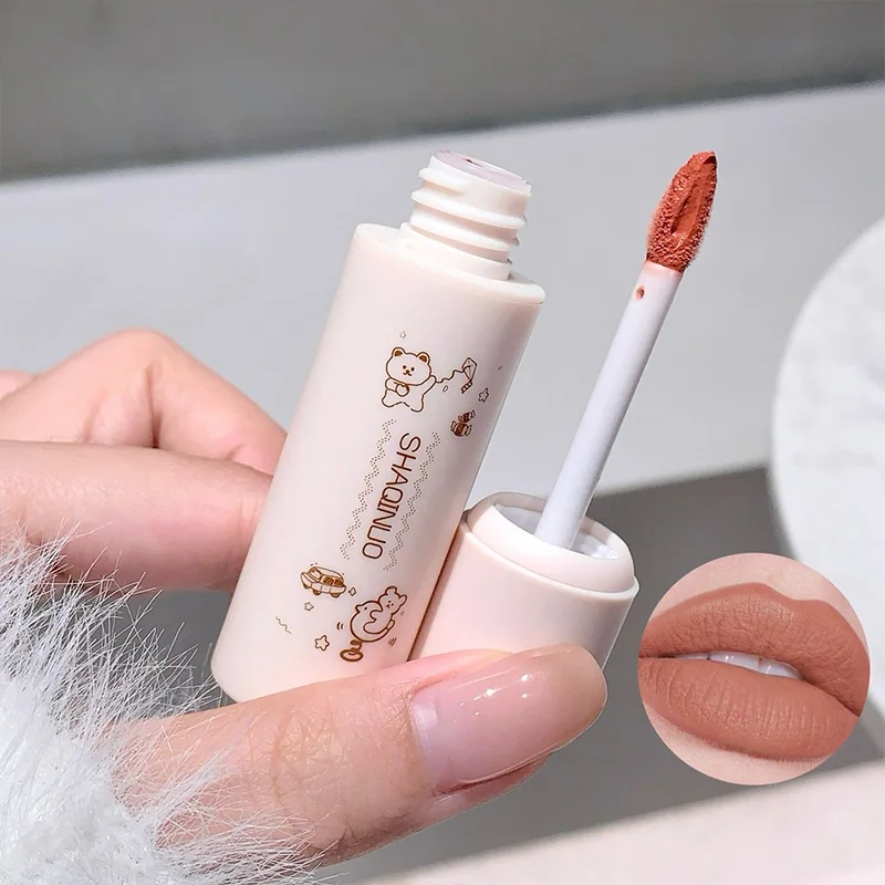 SHAQINUO Fun Cloudy Lip Mud - Matte Velvet Lip Tint; Affordable, Student-Friendly Lip Color with a High-Quality Finish