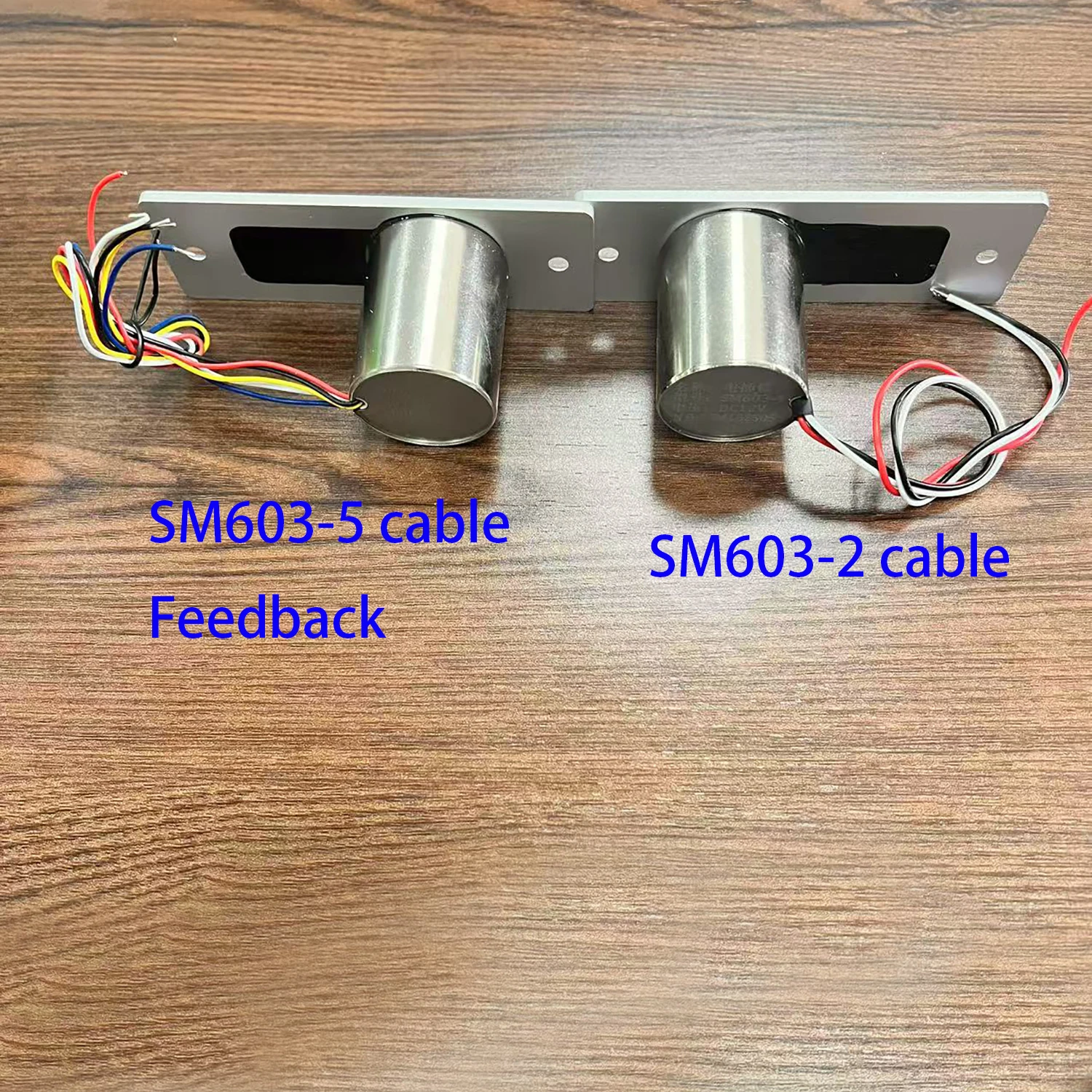 DC 12V Mini Electric Bolt Lock Fail Safe Waterproof Concealed Electric Door Lock 3/5 Wires Feedback Lock Outdoor Time Delay