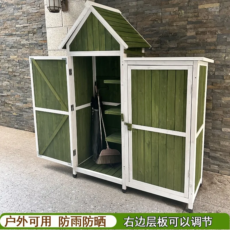 Storage Cabinet Large Size Balcony Garden Garden Organizing Box Tool Cabinet Box