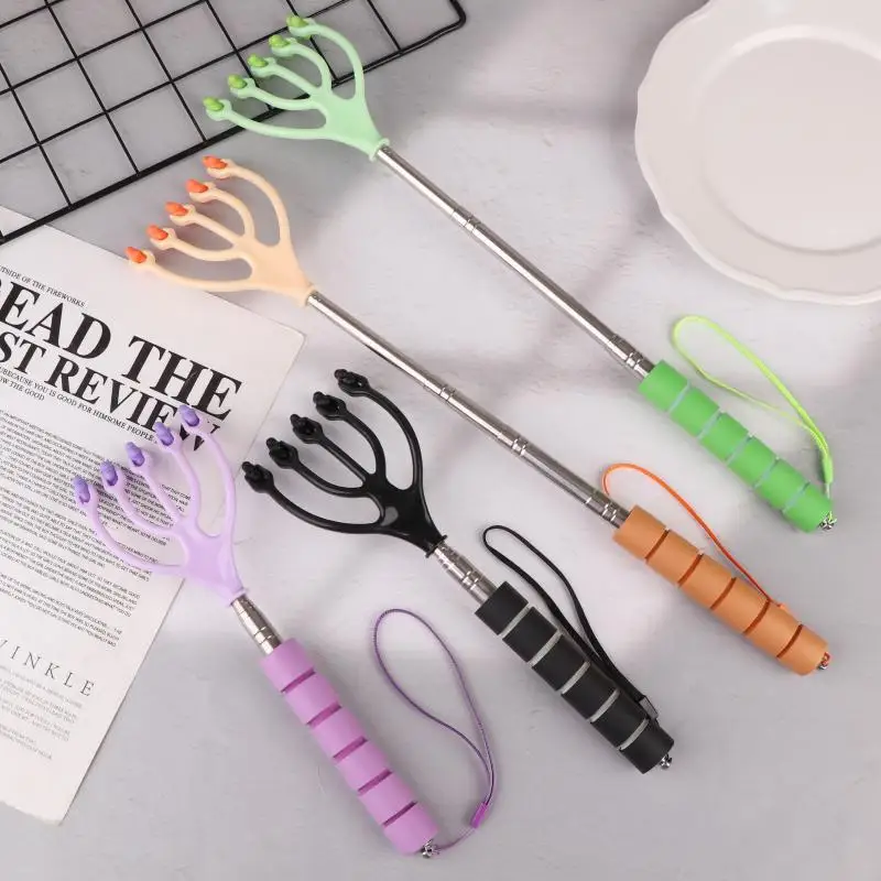 

Scalable Head Massager Scalp Neck Comb Roller Five Finger 5 Claws Ball Hand Held Relax Spa Hair Care For Hair Stress Relief