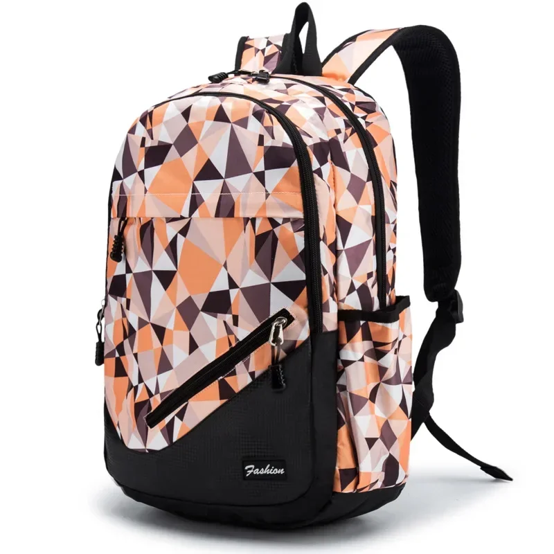 Camouflage Printing School Backpack Large-capacity Orthopedic Schoolbag for Boys Girls Laptop Backpacks Teen Nylon School Bags