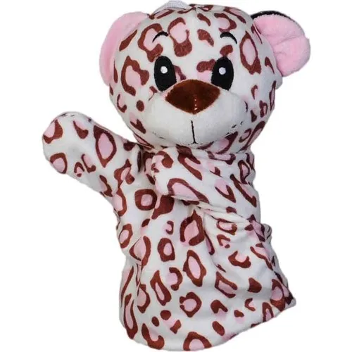 Çebi Spielzeug Plüsch Puppet Leopard 20 cm