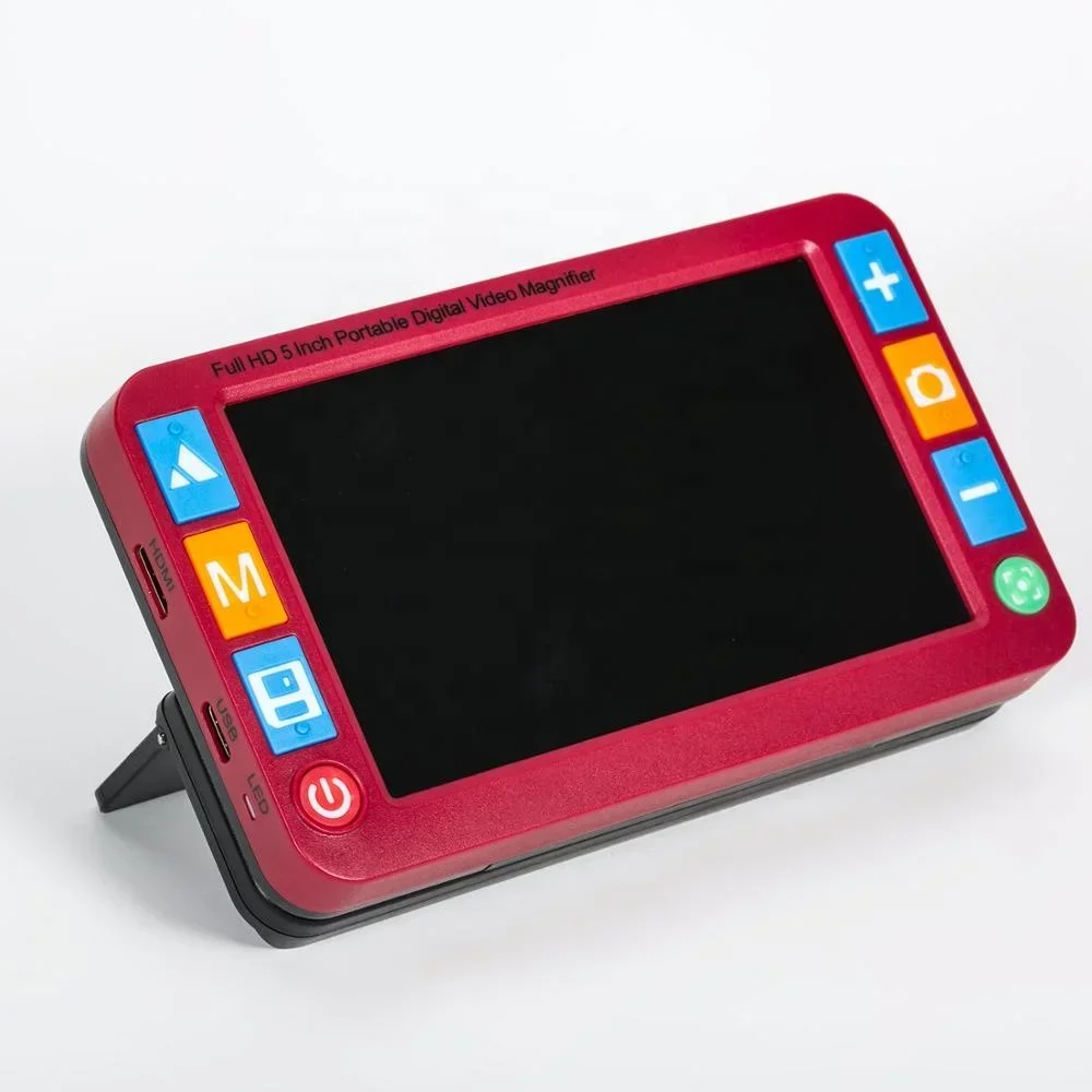 

EyePad 5 "Профессиональная Улучшенная портативная цветная видеолупа низкое видение