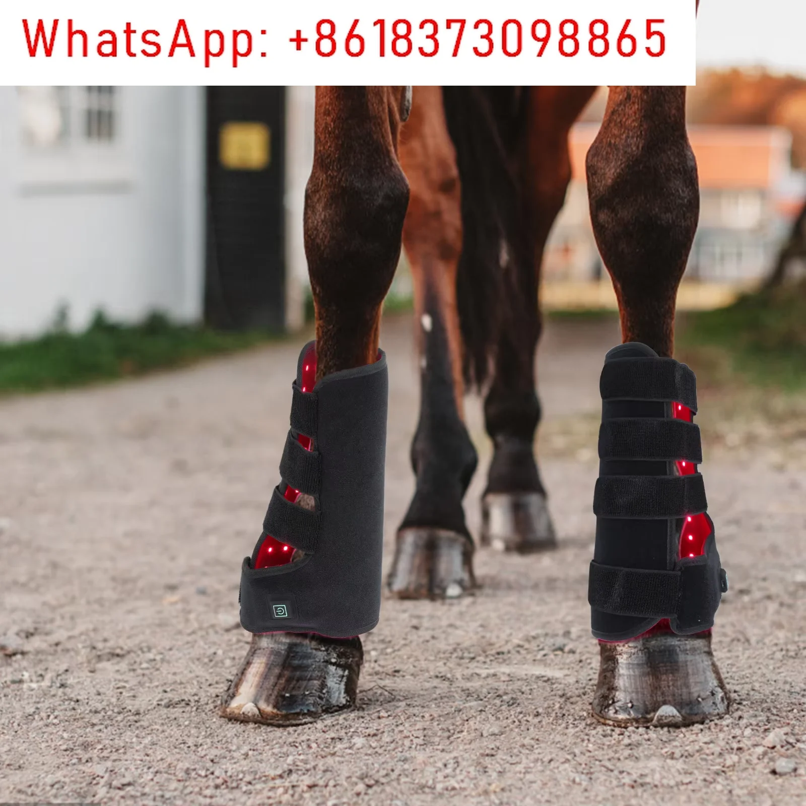 1Pcs Therapy Machine Horse Red Light Therapy Light Boots Wrap Pain Relief and Wound Healing