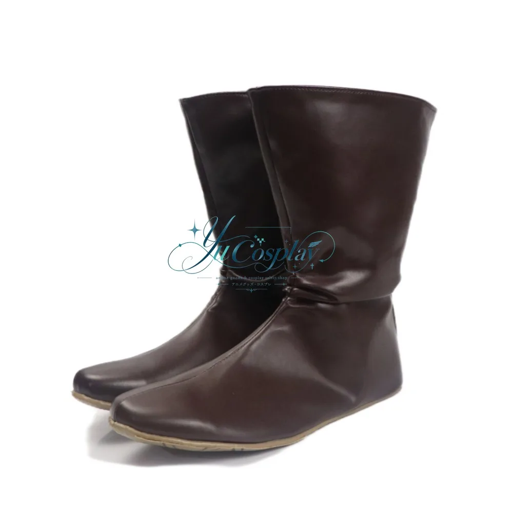 Qifrey Cosplay Shoes Fantasy Character Footwear Anime Boots for Halloween Party and Magic Theme Convention