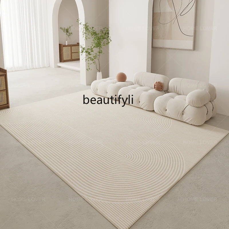 Living room modern minimalist light luxury sofa coffee table blanket household Nordic bedside bedroom carpet mat