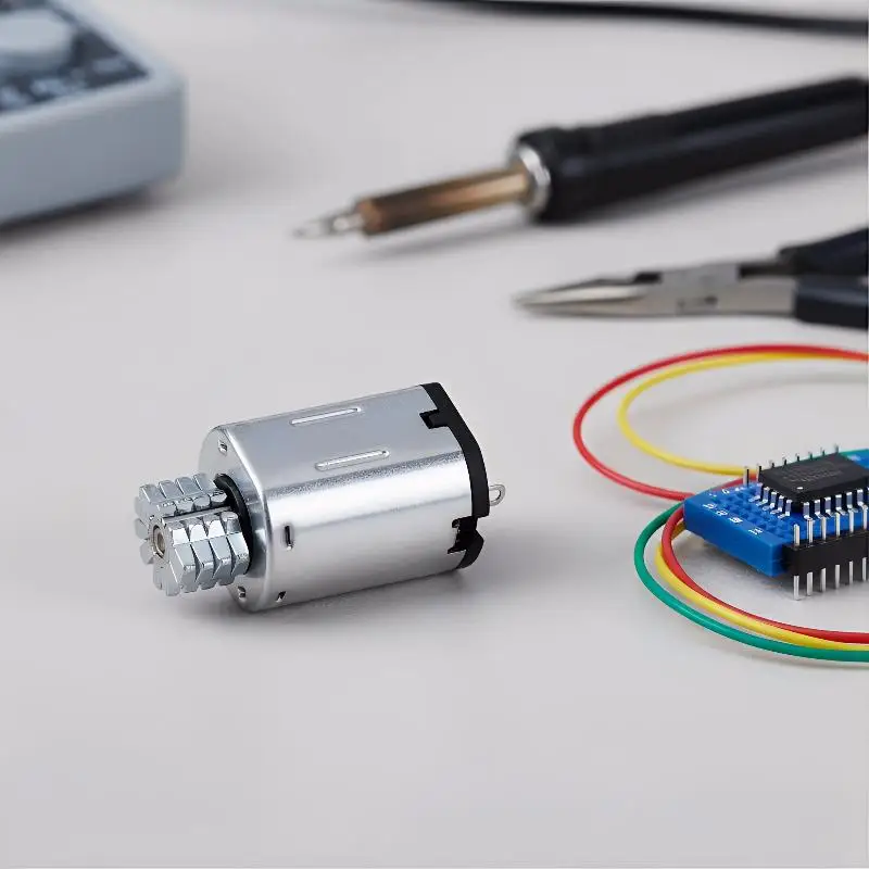 Silver Micro DC 0.2-4.3V N20 Vibration Motor 15mmx12mm Eccentric Wheel Vibrator For DIY Toy Model Adult Massager And Feeder