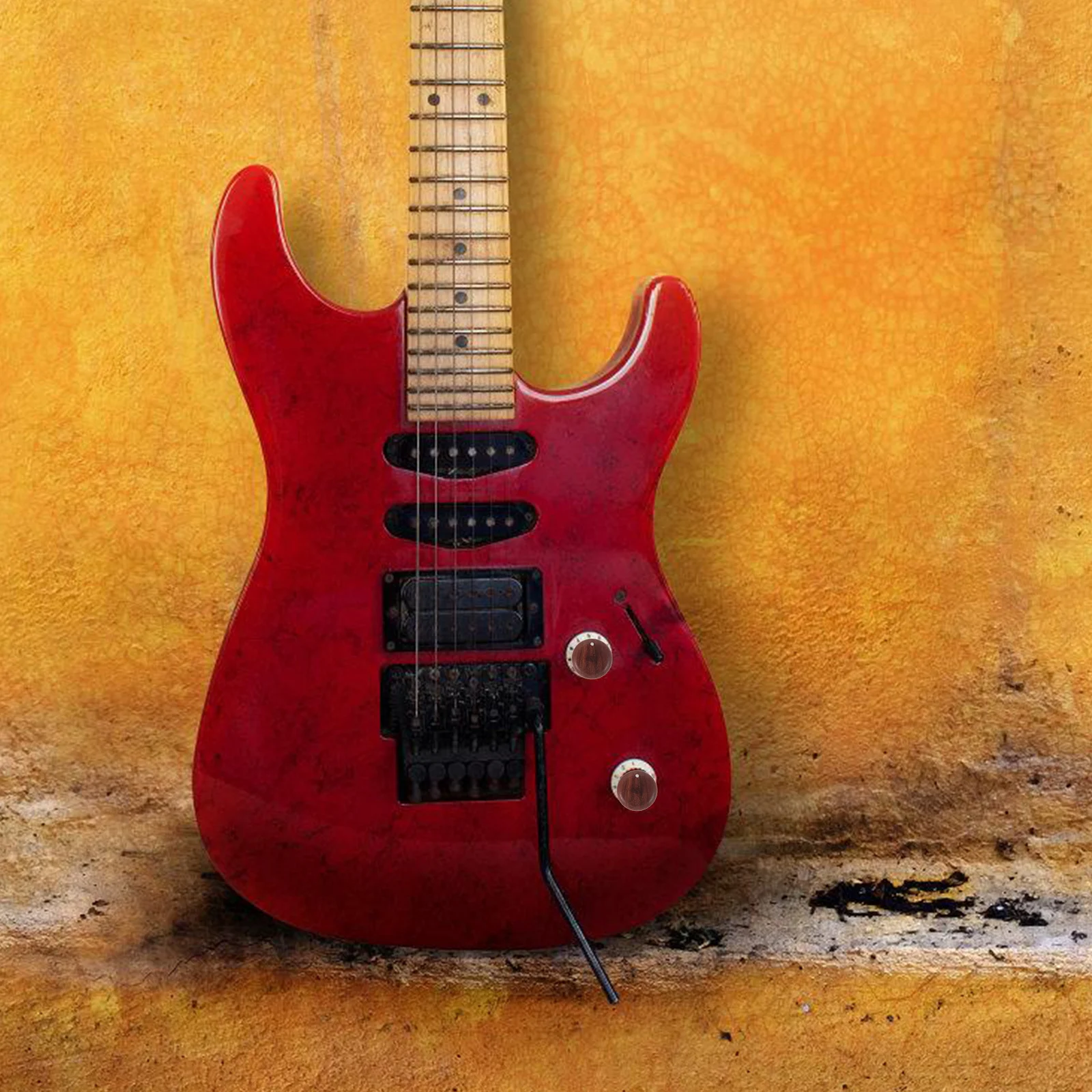 

Wood Guitar Knob Natural Tone Enhancement Precision Adjustment For Electric Acoustic Guitars Volume Tone Control Knobs