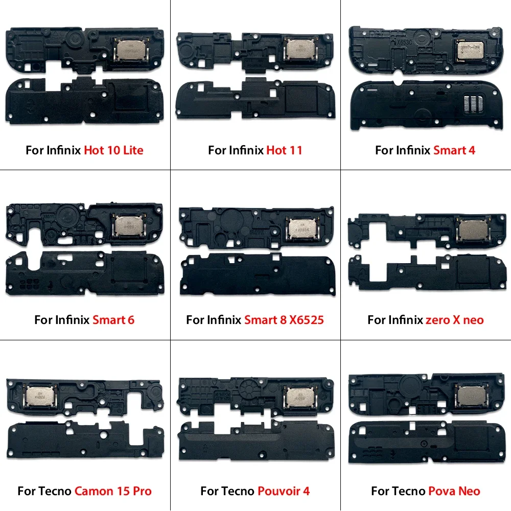 Loud Speaker Buzzer Ringer Replacement Accessories Parts For Infinix Hot 10 Lite/Hot 11/Hot 40i/Smart 4/ Smart 6/Smart 8 Pro - view 4