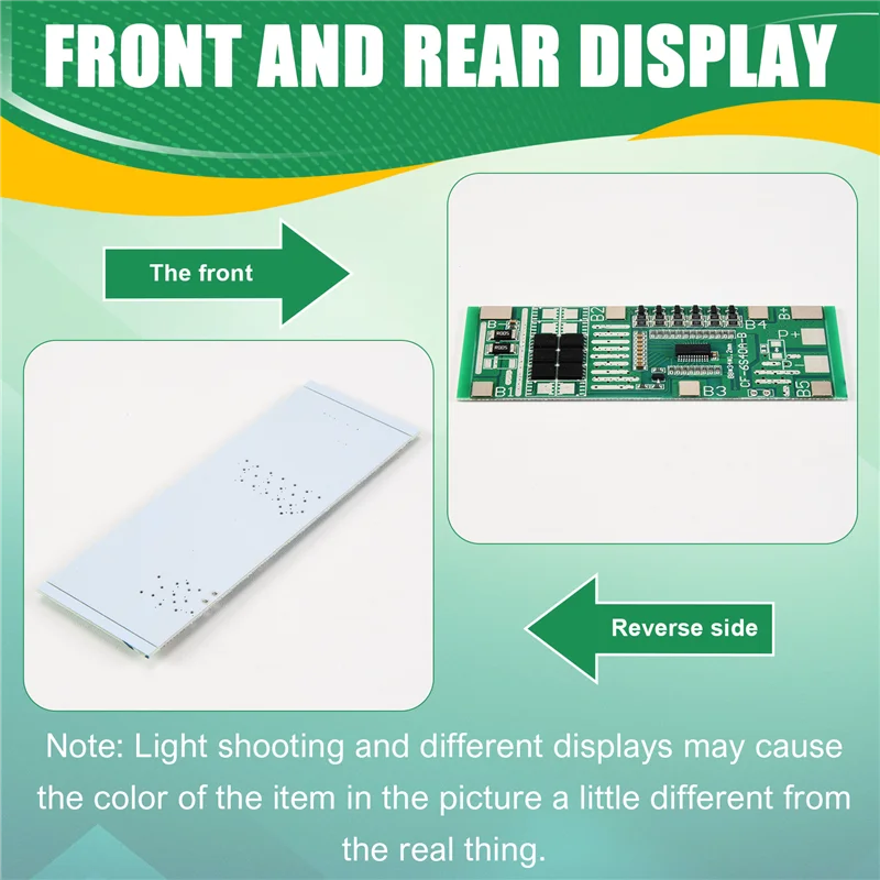 24 فولت 6S 20A 18650 بطارية ليثيوم لوح حماية الإضاءة الشمسية Bms Pcb مع توازن ل Ebike سكوتر