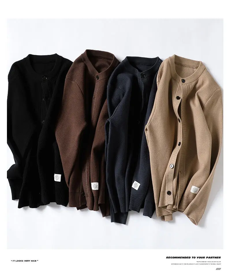 Men's Sweat-shirt Autumn Casual Pullovers Male Sweater For Men Men's Clothing Spring Streetwear Knit Fashion Hombre Warm Solid