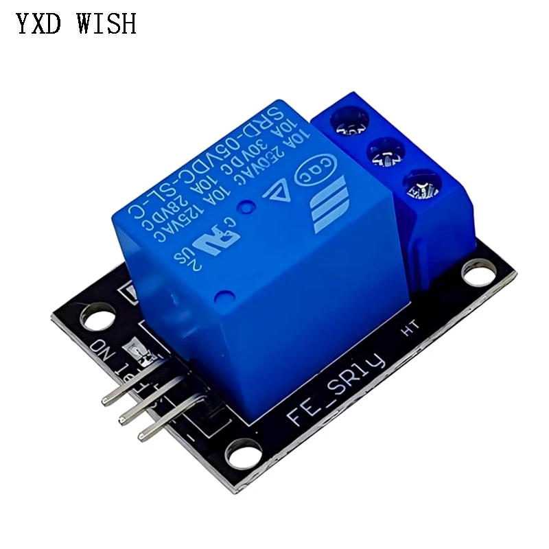 10PCS KY-019 5V 1 Channel Relay Module Board High Level Trigger for Arduino PIC AVR ARM 1 Way Relays Board