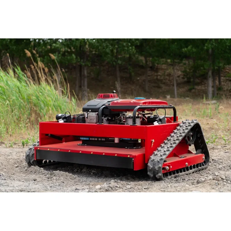 Remote Control Lawn Mower RC Crawler Mowing Machine Tracked Radio Controlled Grass Cutter Robotic Mowers