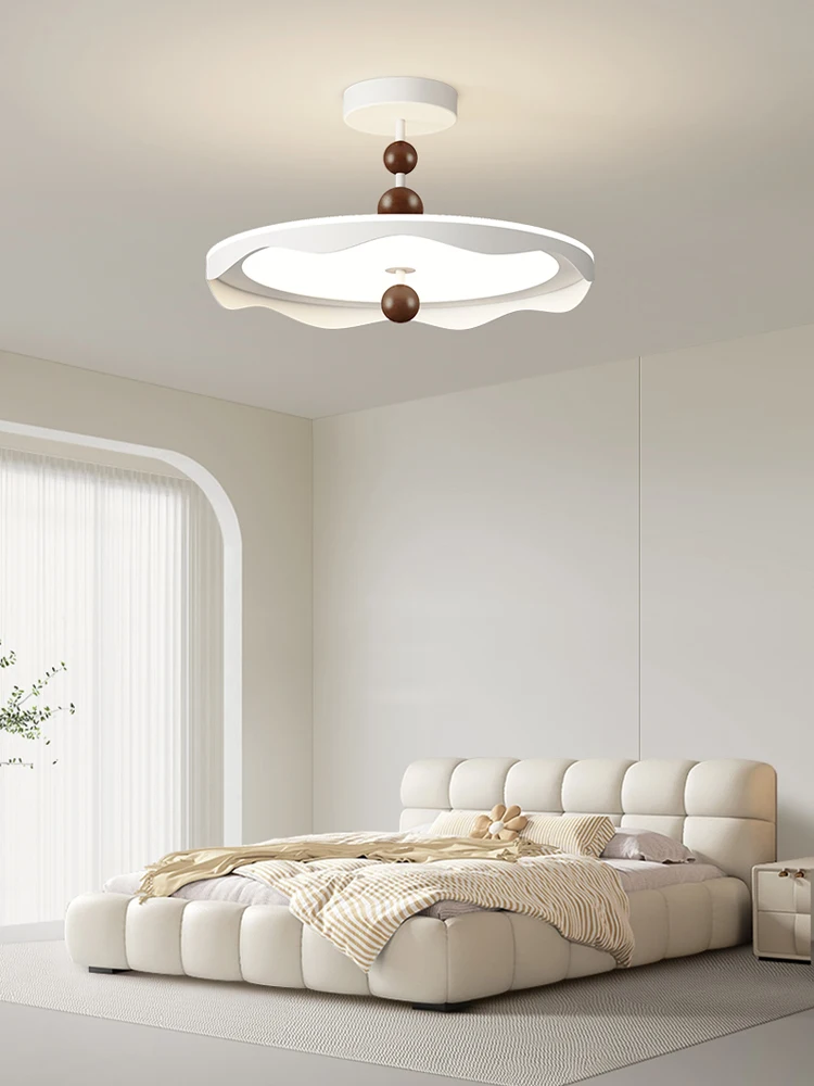 Modern LED Chandelier New Creative Bedroom Ceiling Lamp Circular Design Eye Protection Study Living Room Indoor Lighting Fixture