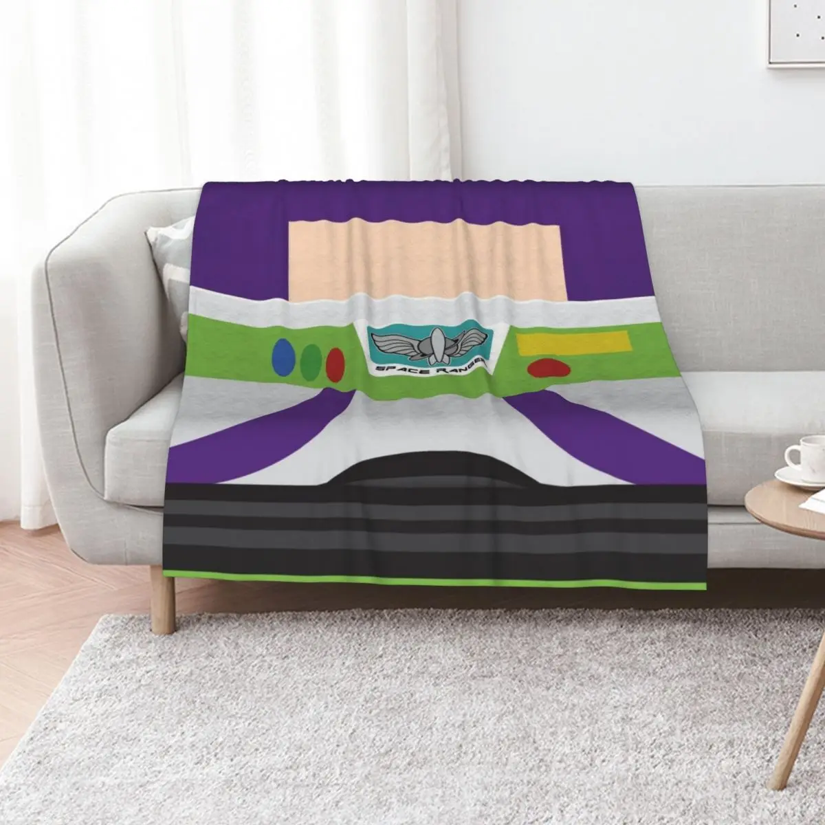 

Space Ranger Throw Blanket Warm Vintage for babies Quilt Blankets