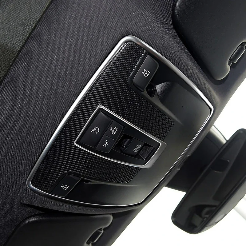 

Front Reading Light Frame Interior Decoration Trim For Mercedes Benz CLA C117 GLA X156 A B Class W176 W246 2015-18 Car Accesory