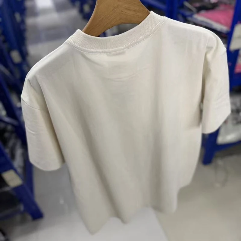 2026ss Saint T-shirt Summer Women's Men's Letter Print Pattern Round Neck Hip Hop Short Sleeve Tee Tops