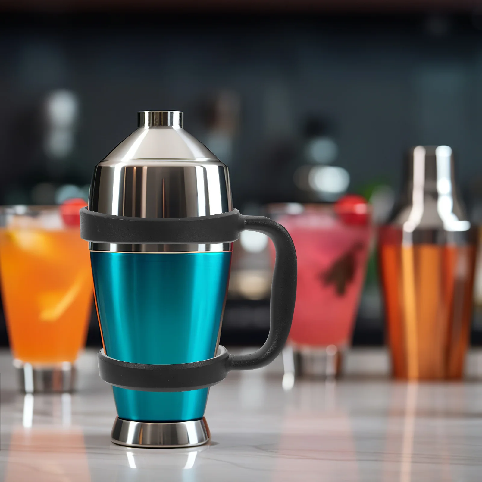 

30 Oz Tumbler Handle Travel Mug Holder Anti-Slip Adjustable Comfortable Grip Durable for 30oz Tumblers Tumbler Handle