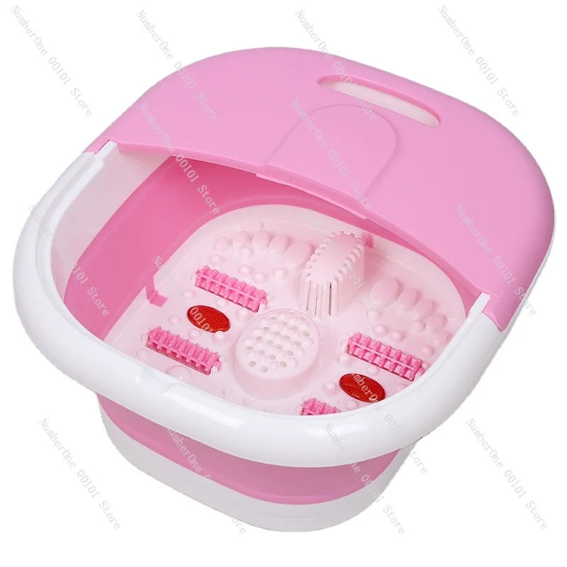 Portable Electric Foldable Foot Therapy Bath Massager Foot Spa Home