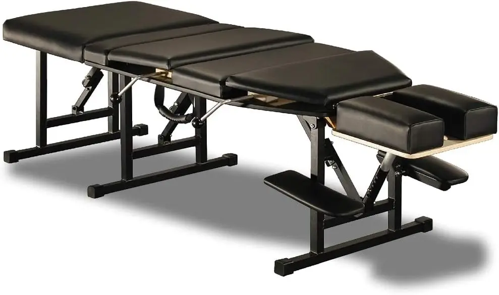 Elite Professional Portable Chiropractic Table (Charcoal)