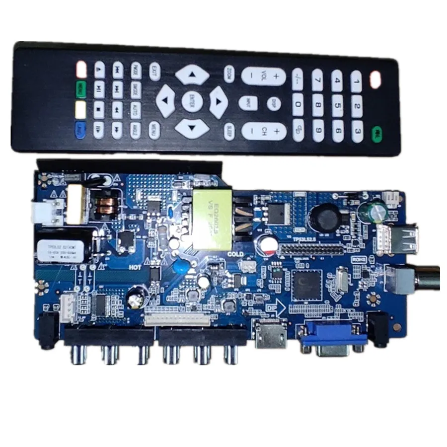 Darmowa dostawa! TP53L52.5 TP53L52.53 telewizor LED uniwersalny trzy W jednym płyta napędowa 40W 18-60v 600ma