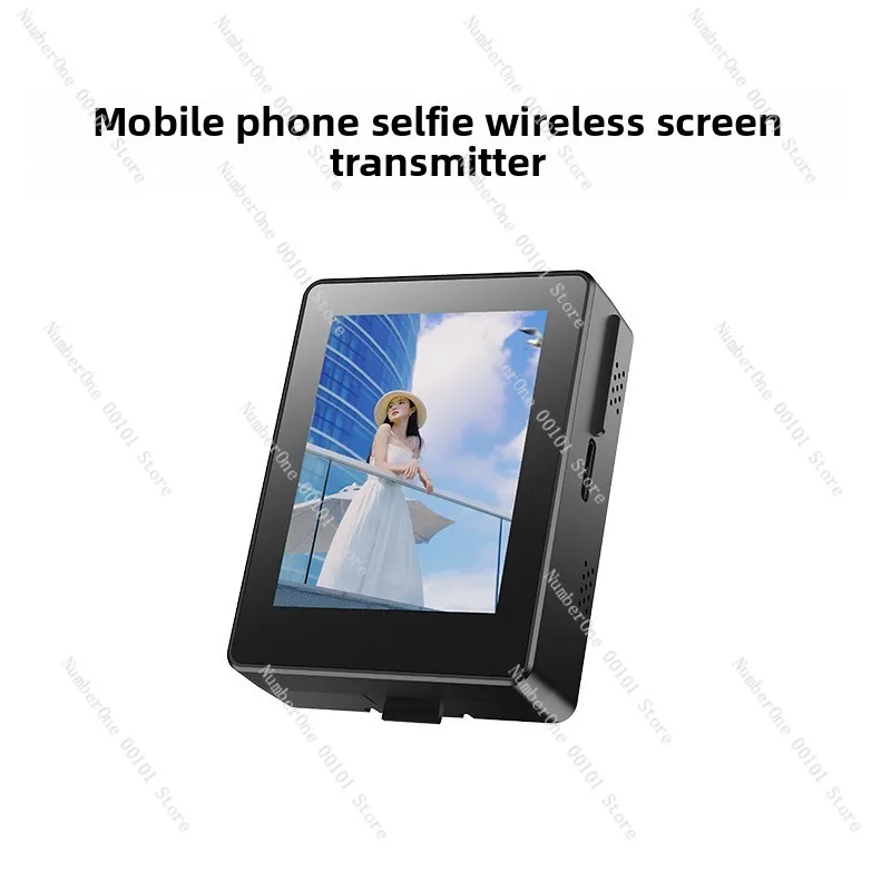 New mobile phone selfie wireless screen projector Bluetooth CL07 rear camera is suitable for selfie screen projector