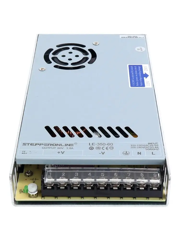 STEPPERONLINE Schaltnetzteil DC 60V 48V 350W Transformator AC zu DC Adapter für LED-Streifen
