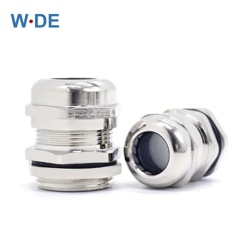 Waterproof Cable Gland IP68 Nickel Plated Brass 1/4\