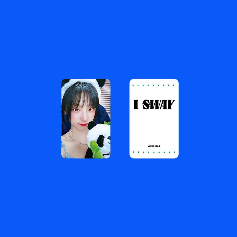 5pcs/set GIDLE Album I SWAY MAKESTAR Greeting Card LOMO Card YE SHUHUA YUQI MINNIE Postcard Girl Collection Gift Photo Card