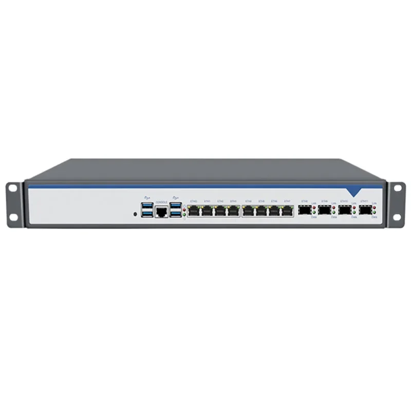 1U Rackmount Firewall LGA1700 Core i9 13900 i7 13700 i5 13400 Intel i226 8x2.5GE With 4x10G SFP VPN Router PC pfSense OPNsense