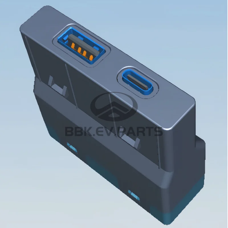 Connettore USB posteriore modulo di ricarica USB a doppia porta per CHERY Tiggo 8 Jaecoo J7 EXEED RX LX TXL 703000691AA