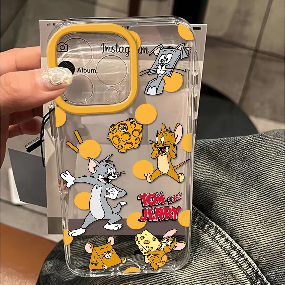 Hot Toms And Jerrys Phone Case For Xiaomi Redmi Note 15a K60 15C 15 14 13 12 12C 11 13C 10X A7 A5 K50 Pro Plus Ultra 4G 5G Cover view 6