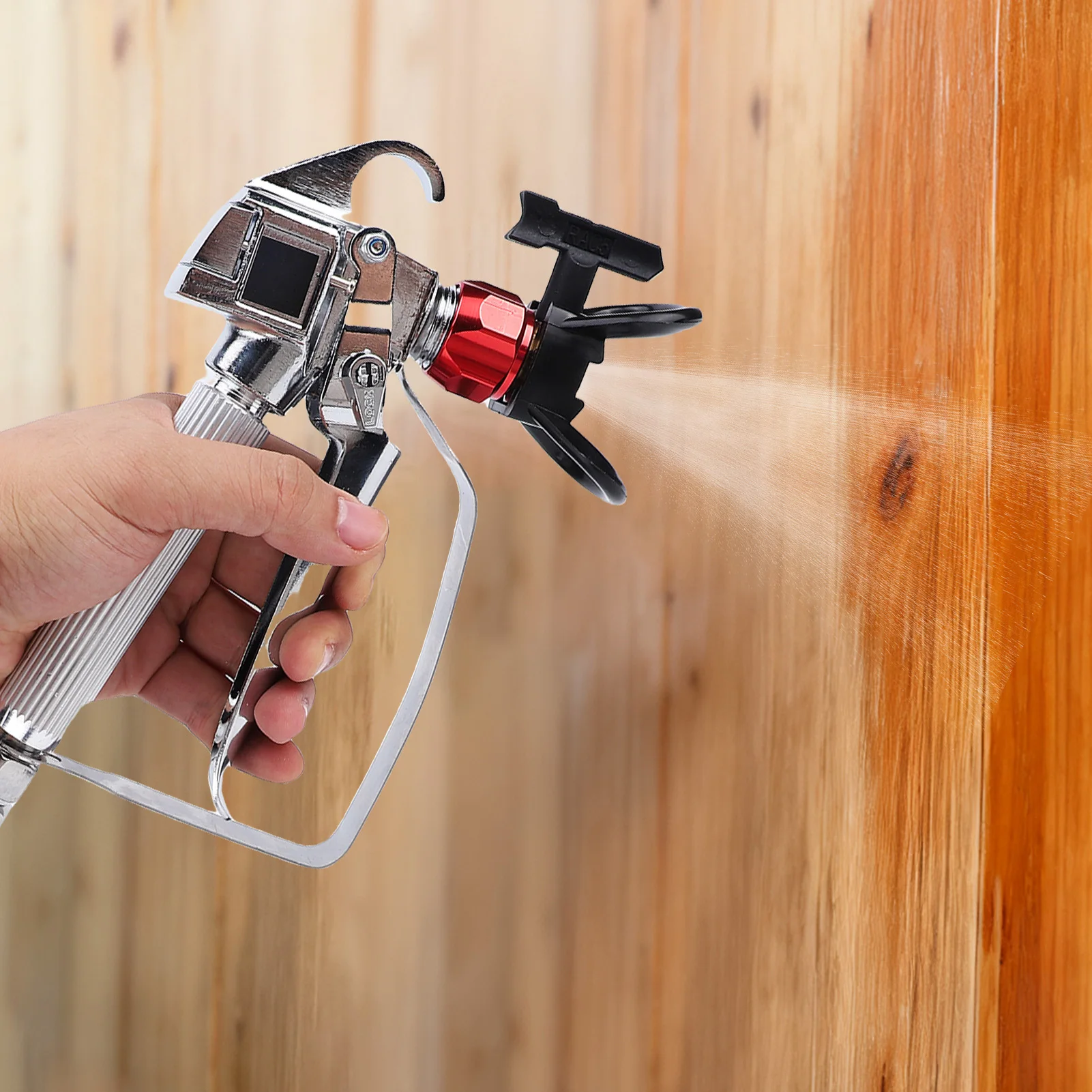 22 قطعة طقم بخاخ طلاء بدون هواء خرطوم 50 قدم 6 فوهات قابلة للعكس (211,313,415,515,517,623) 4 قضبان تمديد 6 أداة دليل المرشحات