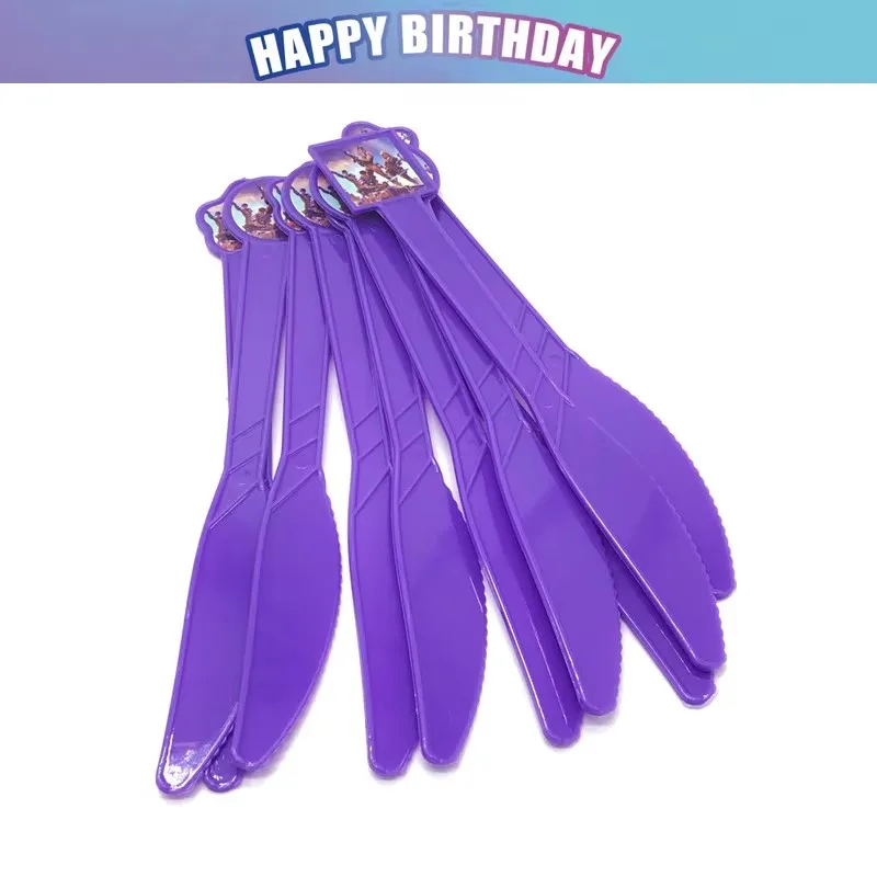 Jongens Favor Game Verjaardag Achtergrond Decoratie Kids Fortnitions Baby Douche Ballonnen Papier Servies Cartoon Alpaca Feestartikelen