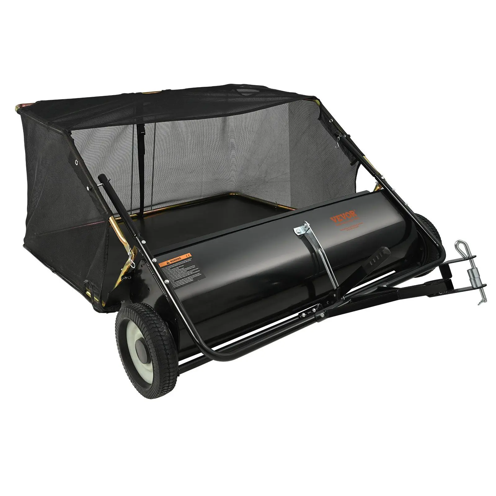 Lawn Sweeper Tow Behind Leaf Yard Collector 50