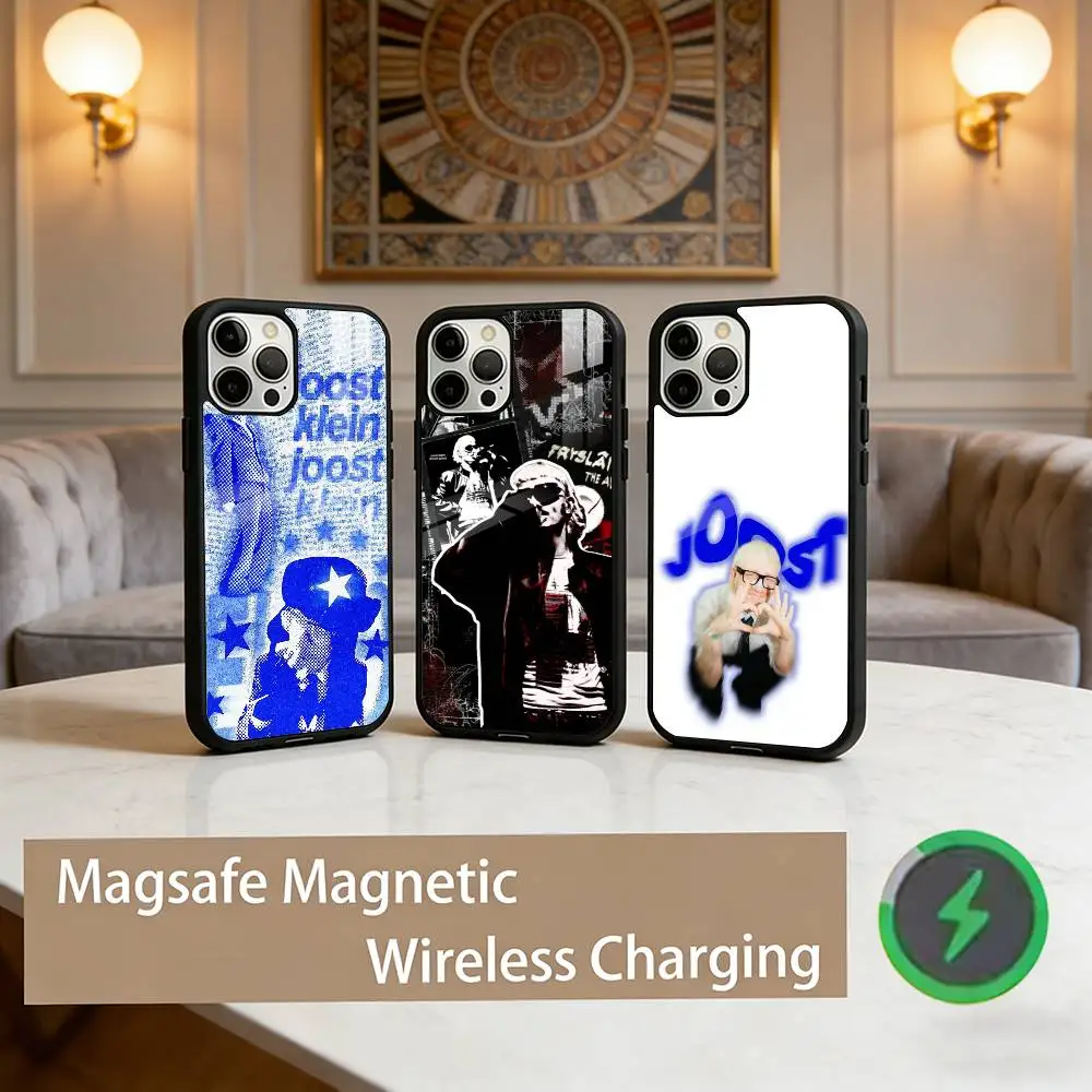 

I Love J-Joost K-Klein Phone Case For iPhone17,16,15,14,13,12,11 Plus,Pro Max Magnetic For Magsafe Wireless Charging