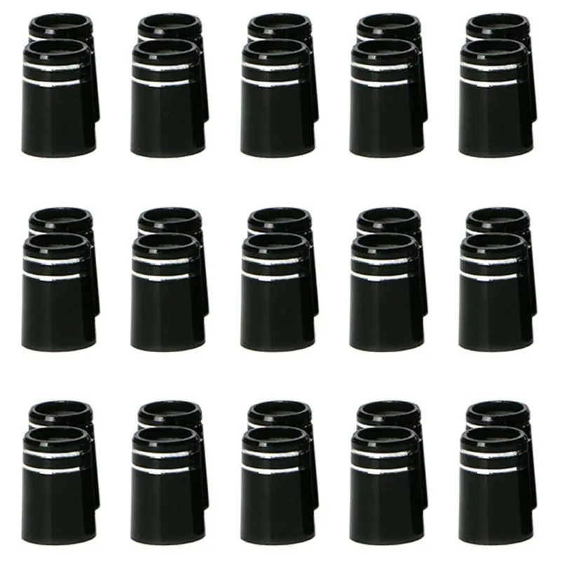 A89E-30Pcs Golf Ferrule With Double Chrome Ring For Driver & Fairway Wood & Iron Golf Accessories Type 4: 8.6X15x13.5Mm