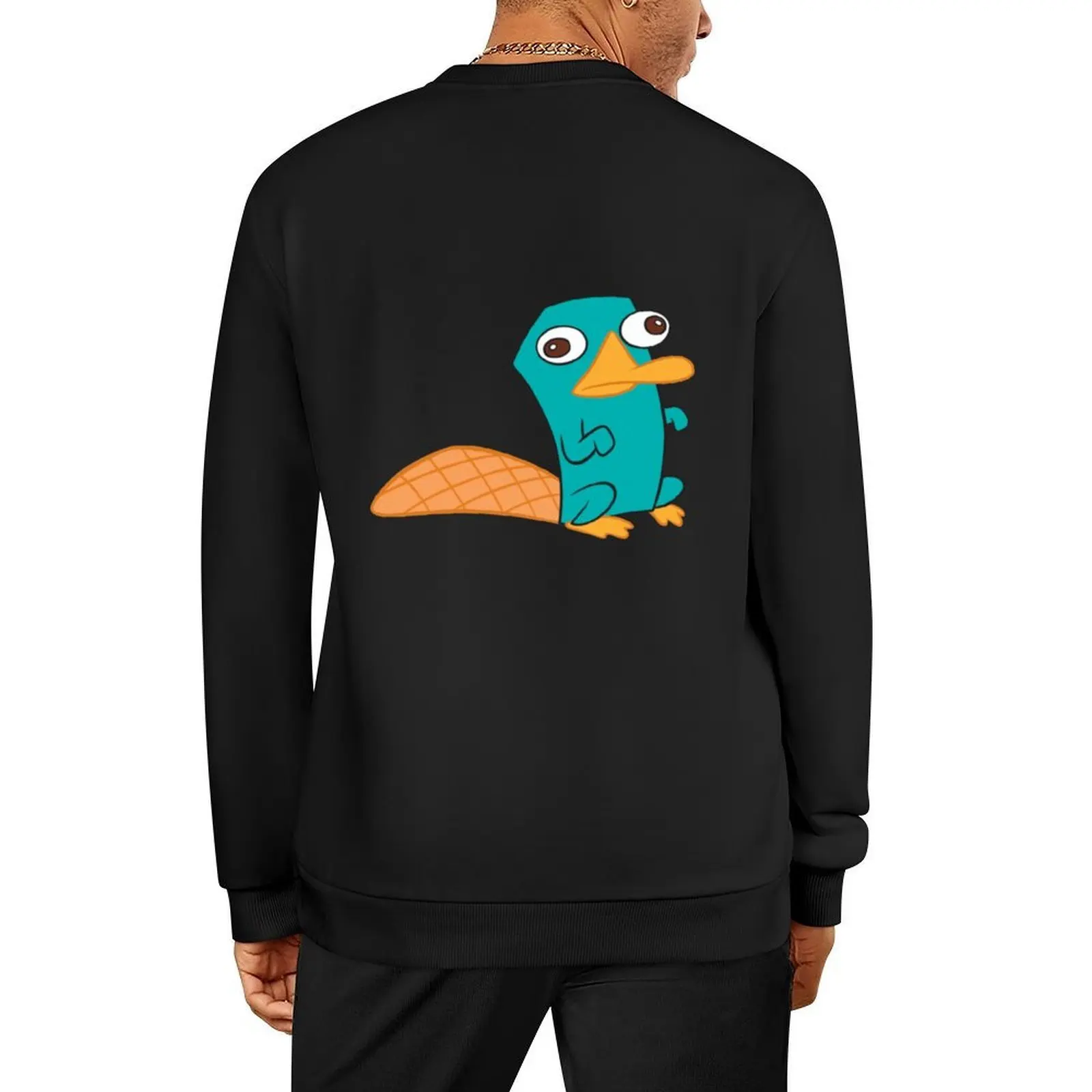 

Perry the Platypus (2) Pullover men clothing aesthetic clothing blouse men's coat men sweatshirt