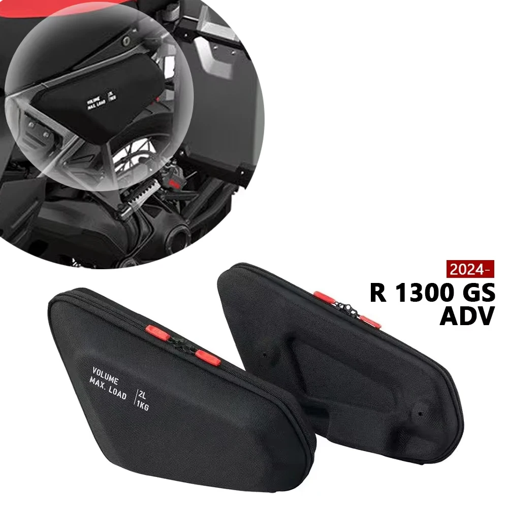 

Новинка для BMW R1300GS Adventure R 1300 GSA R1300 GS ADV 2024 2025, сумка для хранения боковой рамы мотоцикла, водонепроницаемая сумка