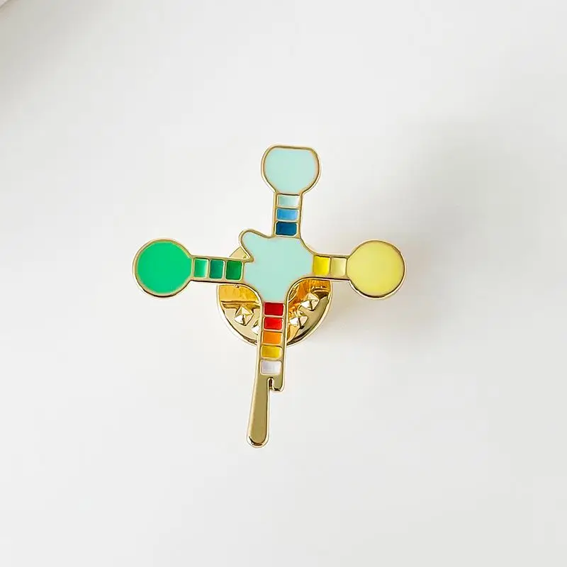 Harong Biochemistry Rna Enamel Pin Fashion Exquisite Scientific Chemical Biological Badge Brooch Collection Jewelry