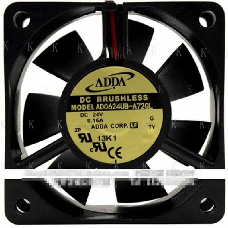 

C 1pcs for ADDA AD0624UB-A72GL 6025 24V 6CM inverter fan