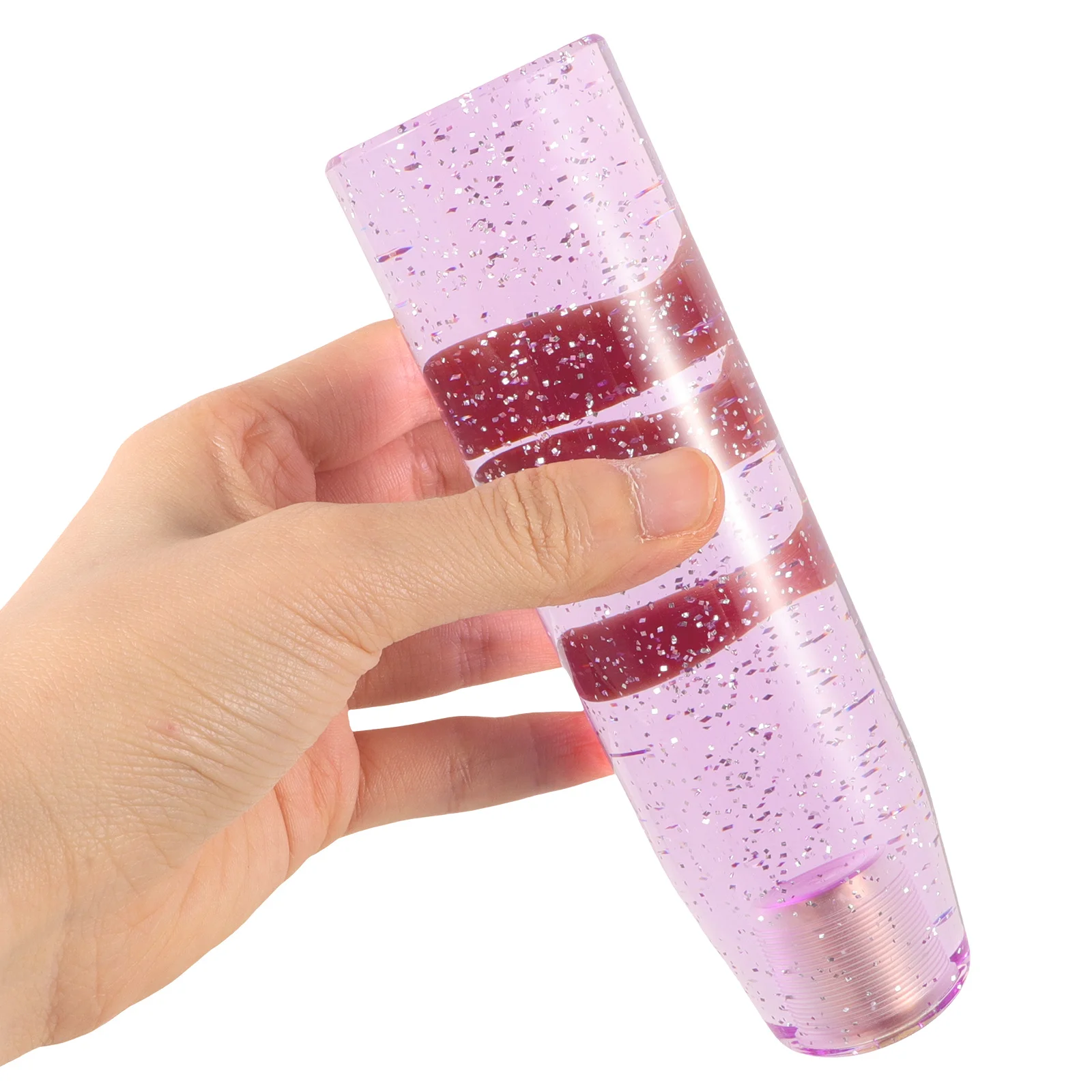 

Gear Shift Knob Manual Car Durable Solid Material Stylish Stick Shift Knob Easy Install Comfortable Grip Universal Car Gear