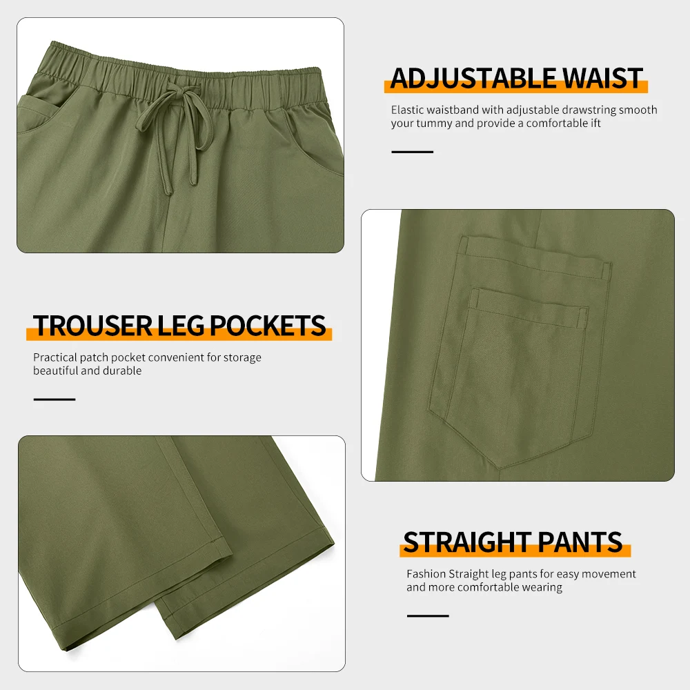 Mehrfarbige Pet Doctor Scrubs Medizinische Arbeitskleidung Chirurgie Uniformen Frauen Kurzarm Top Gerade Hosen Pflege Peeling Sets Uniformen