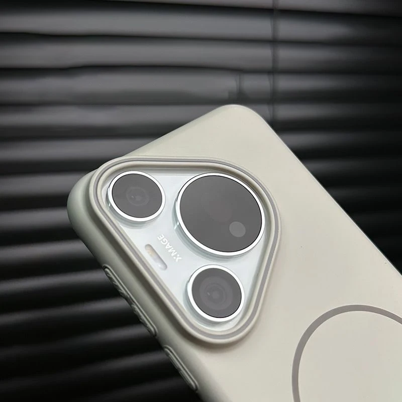 حافظة ملونة مغناطيسية رفيعة للغاية لهاتف Magsafe لهاتف هواوي بورا 80 70 Ultra P60 P50 Mate 70 60 50 Nova 13 Pro غطاء بلوري صلب #6