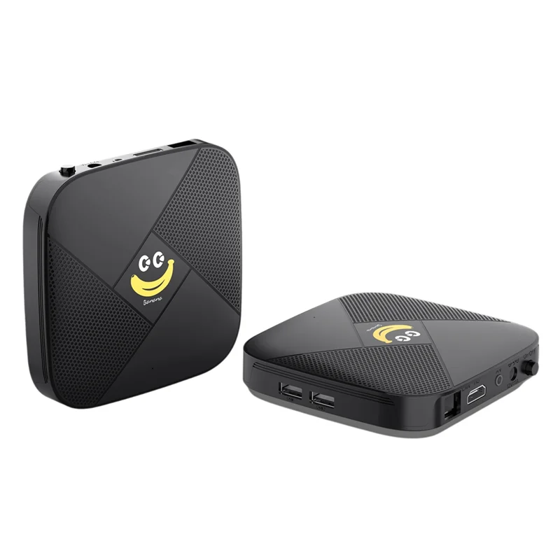 HFES Banana TV X2 TV Box 2GB + 8GB Android 14 BT5.0 4K UHD S905L3 2.4G/5G Wifi Smart TV Box Set-Top Box EU PLUG #3